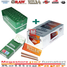 Cartine Rizla Liquorice Corte Regular + Filtri Swan Mentolo Ultra Slim 5.7mm