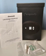 DEWENWILS 120W Low Voltage Landscape Transformer, Outdoor Transformer with Timer