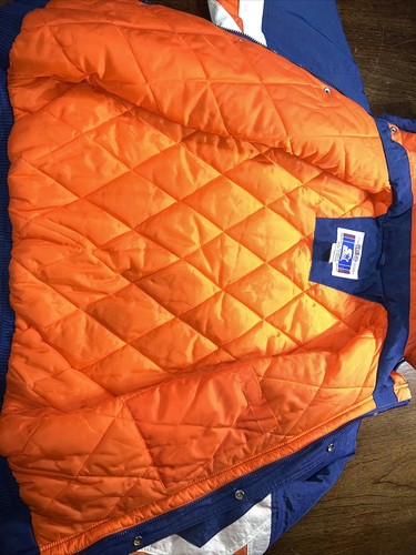 Giacca starter vintage Chicago Bears squadra di calcio star Aop rara cappotto retrò anni 90 - Foto 17 di 24