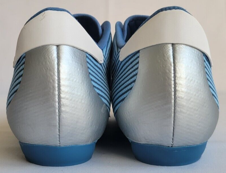 Unisex Size 8 Men/9 Women Blue White Adidas The Road Cycling  display picture 3