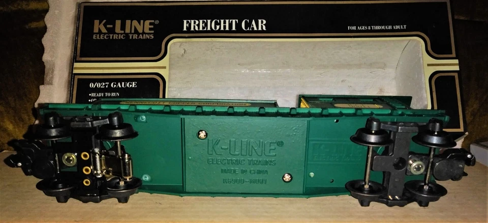 NEW 1994 VINTAGE K-LINE 90011 KENNECOTT COPPER CORPORATION FREIGHT CAR, MINT - Image 3 of 3