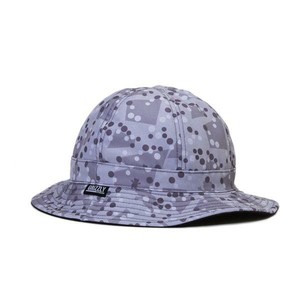 black and white camo bucket hat