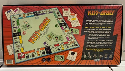 KISS-Opoly - Kiss-Themed Monopoly Board Game | eBay