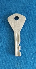 Vintage Abloy Made in Finland Key Stamped B on the Key  Approx.  2.25".