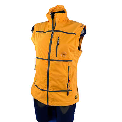 Chervo Golf Women's Insulated Rain Vest Esprit AQUABLOCK Orange 232 New