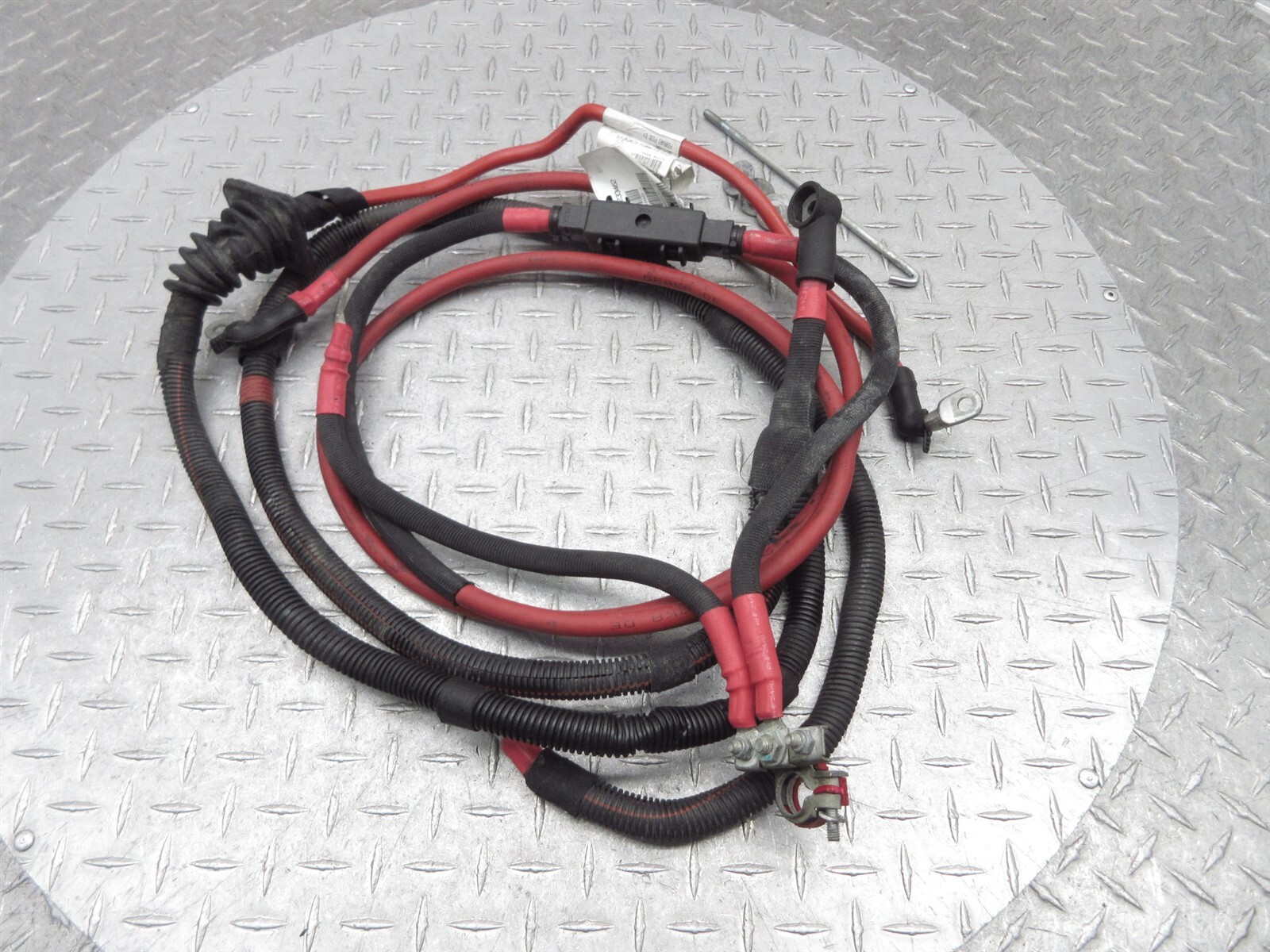 2008 Ferrari F430 Spider 233462 Positive Battery Cable Wire Harness w/ Main Fuse
