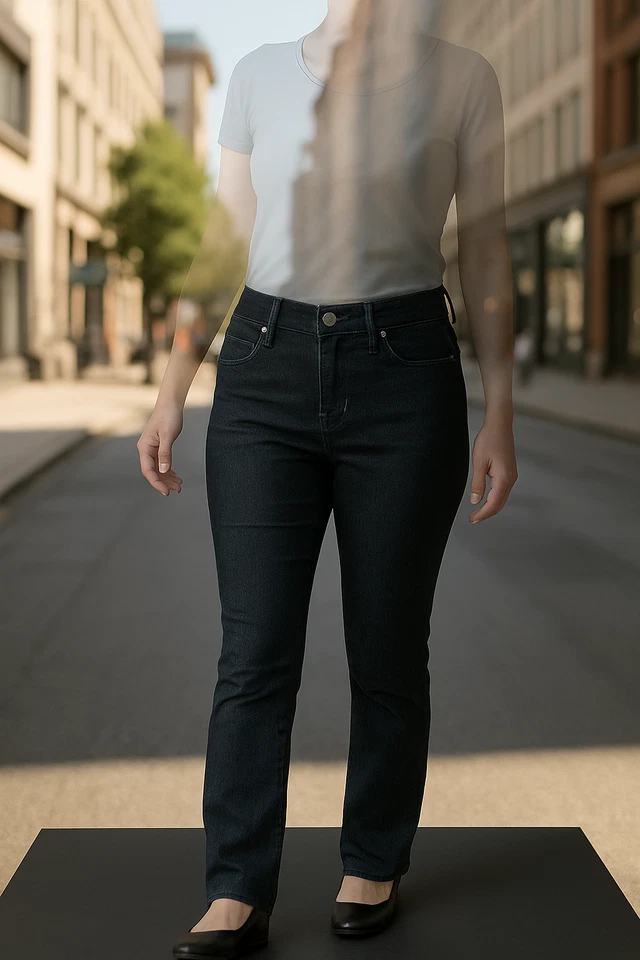 Refinery Republic Denim Jeans Men’s 32x30 Black Straight Fit Casual Wear - Image 2 of 4