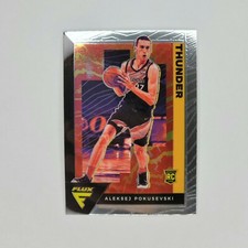 2020-21 Panini Flux Basketball Aleksej Pokusevski RC Rookie Thunder 