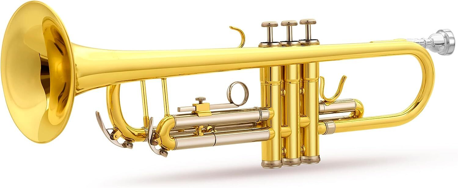 Eldon by Antigua Quality Student Bb Trumpet w/ Case, Red Brass Mouthpiece
