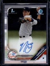 2019 Bowman Chrome #CPA-NG Nick Green Prospects Autographs