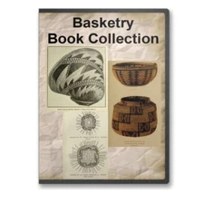 Basket Making Lessons Weaving Skills Indian Basketry Designs - 31 Books CD B407