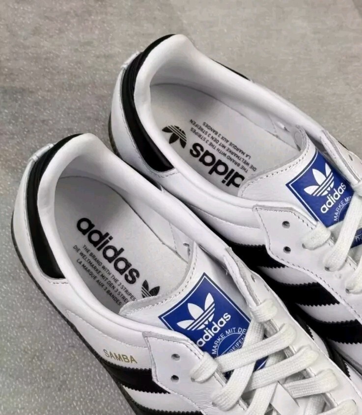 adidas Sambaスニーカー ホワイト ブラック SAMBA adidas ADV 