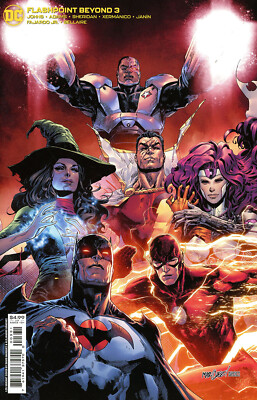 Flashpoint Beyond #3  Incentive David Marquez Card Stock Variant Cover DC