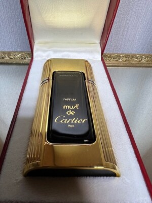 Must de Cartier Parfum 30ml 香水 Must de Cartier pure parfum 30 ml. Rare, vintage 1981. Sealed