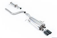 Milltek Auspuffanlage 70Mm 76.2Mm Carbon Jet Ford Fiesta ST (JA8) 1.6 182/200PS