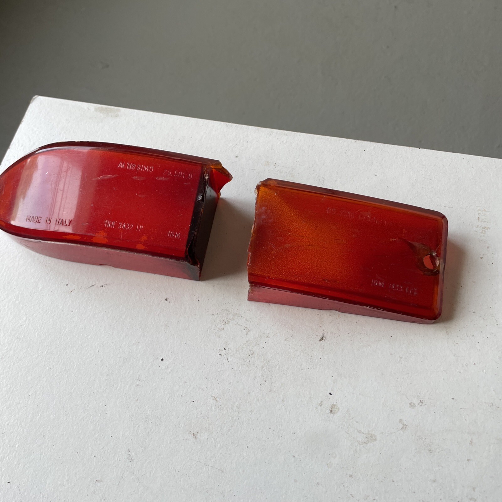 Ferrari 330 Tail Light Lenses