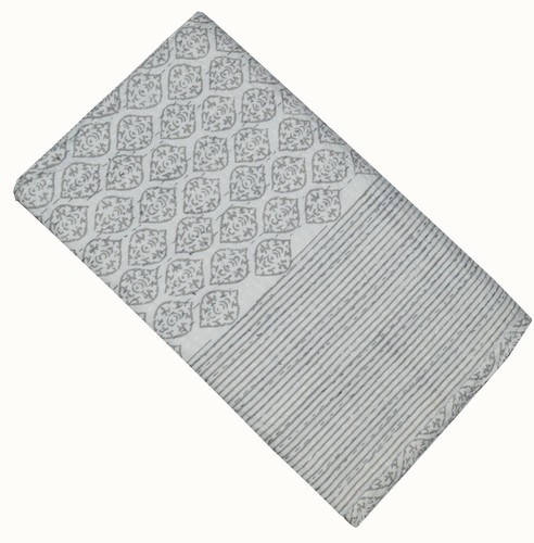Indian Hand Block Patch Print Queen Cotton Kantha Quilt Throw Blanket Bedspread - Picture 2 of 5