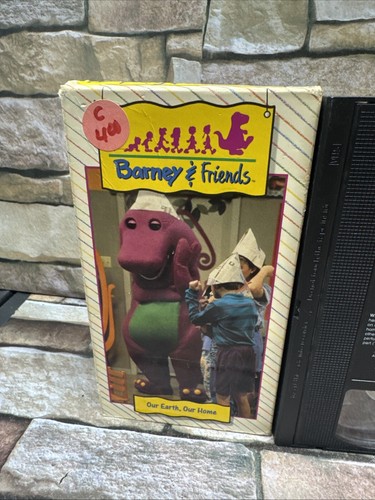 Barney And Friends - Our Earth, Our Home VHS 1992 Time Life Dinosaur - Picture 2 of 7