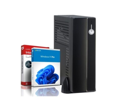 Smart Home Office PC - AMD Quad 2,70Ghz | 16GB RAM | 256GB SSD | WLAN | Win 11