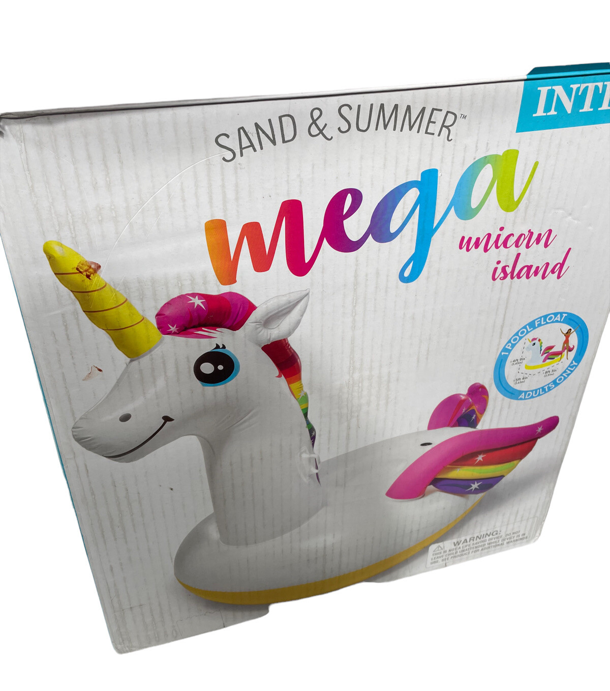 intex mega unicorn float