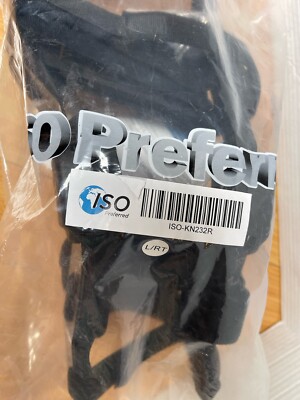 New Iso Preferred Black OA Dual Upright Flexion Extension KN23R  L/R Sm / Lg