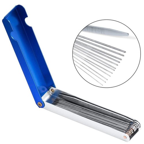 Welding Torch Nozzle Tip Cleaner 13 in 1 Welding Equipment Blue Metal Shell ↷ - Picture 5 of 8