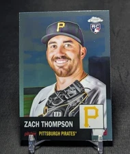 Zach Thompson Rookie RC 2022 Topps Chrome Platinum Anniversary Card #93 Pirates
