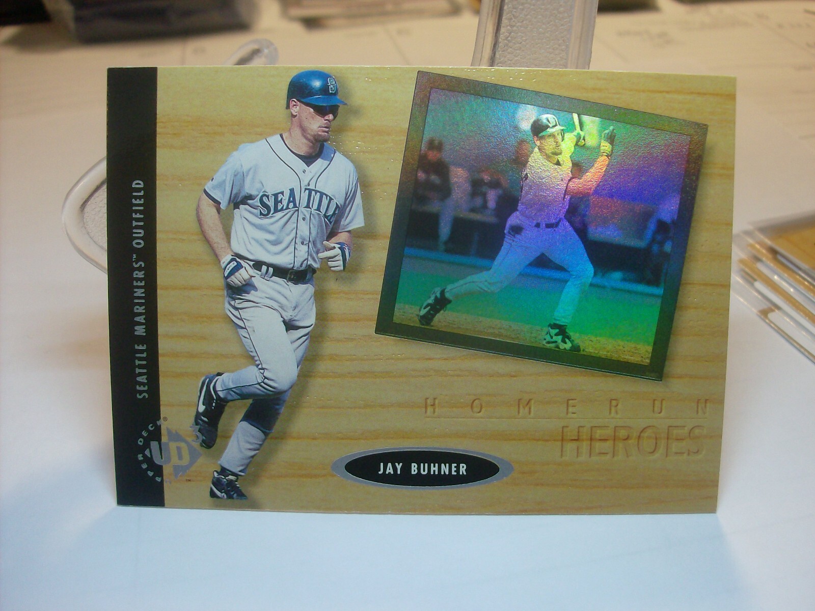1997 Upper Deck UD3 Baseball  #7 - Jay Buhner HH - Seattle Mariners 97-005