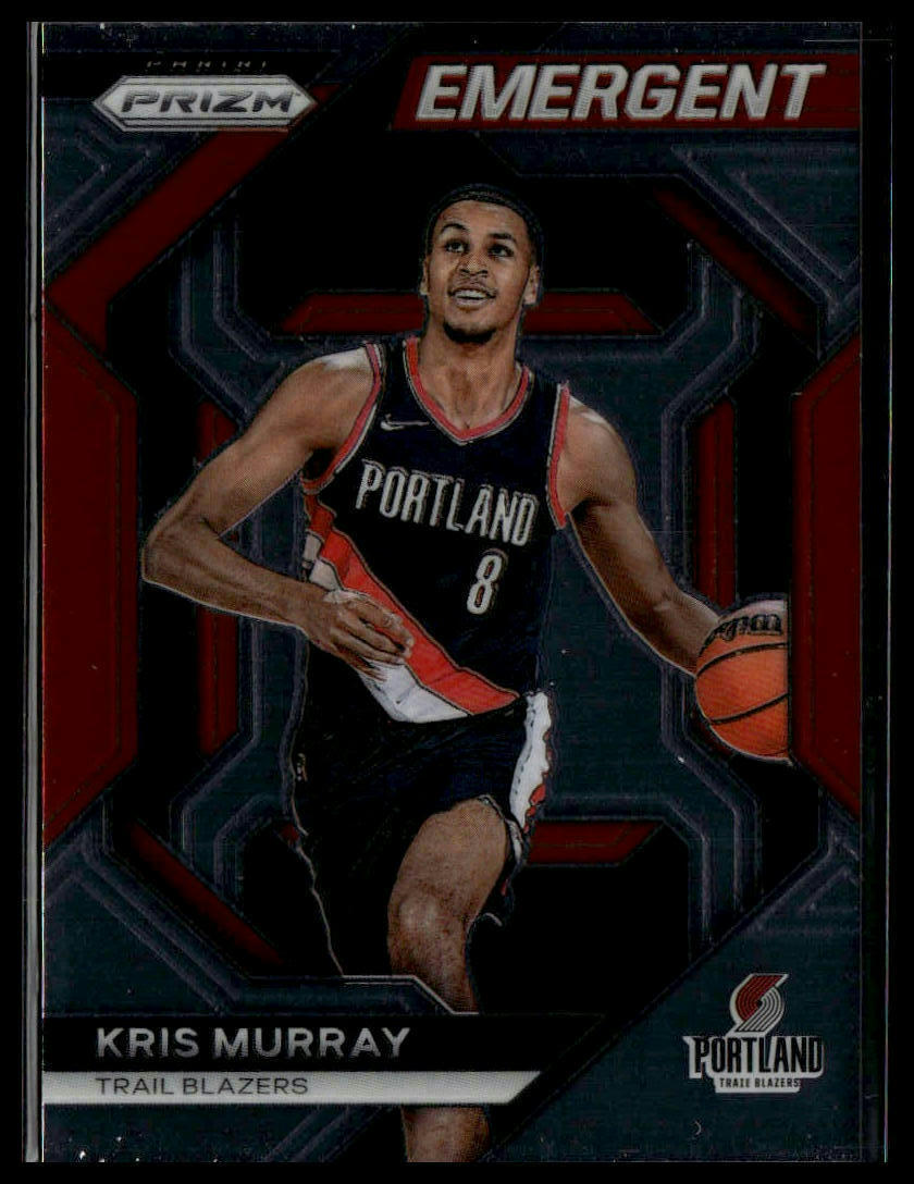 2023-24 Panini Prizm #11 Kris Murray Emergent RC Rookie