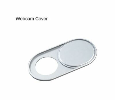 1 x NEUE ''Silber'' Metal Cover für Computer Laptops Phone Anti-Hacker Webcam