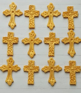 gold crosses for christening