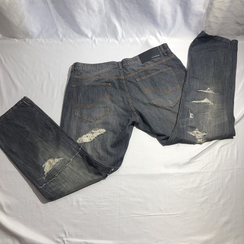 Rocawear Mens Blue Jeans Slim Fit 