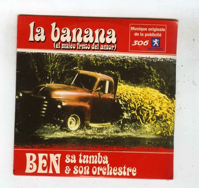 CD SINGLE (SEALED) BEN & SA TUMBA LA BANANA (PUB PEUGEOT)