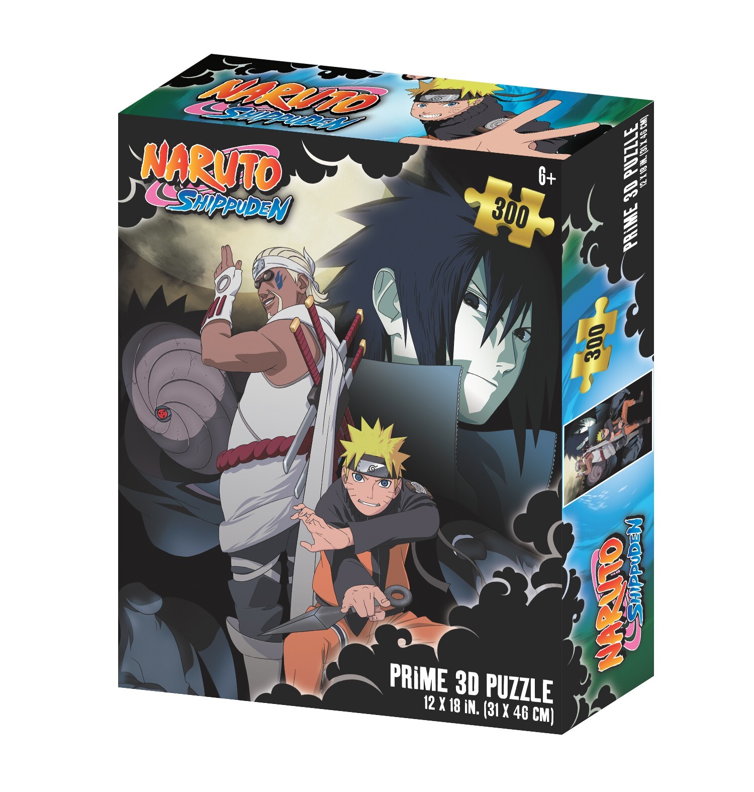 Naruto Shippuden - Battle for the tailed Beasts 300pc Prime 3D Puzzle