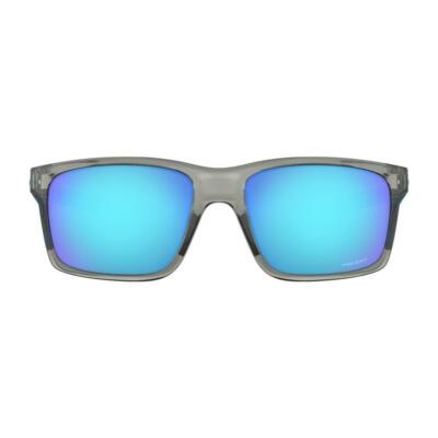 ✓ Oakley Mainlink XL OO9264-4261 Gray Ink w/ Prizm Sapphire