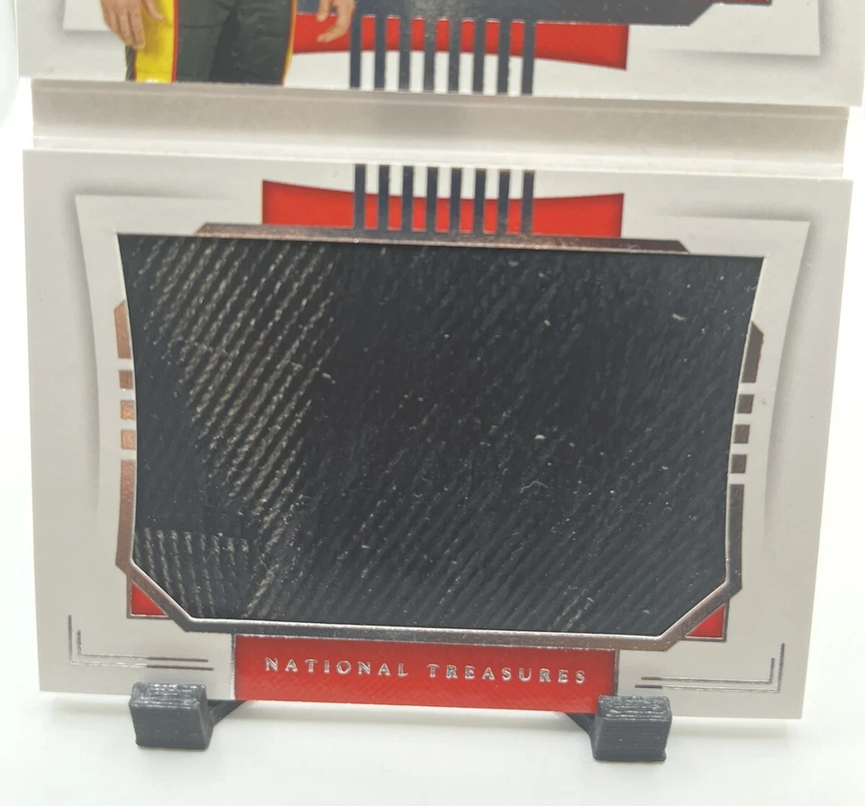 2021 National Treasures Jumbo Tire Signature Booklets /25 Paul Menard #PM Auto - Image 4 of 4