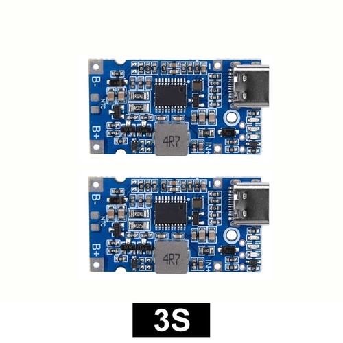 2/4/6PCS Type-C/Micro USB 2S 3S 4S BMS 18W 2A Li Li-ion Battery Charging Module - Picture 16 of 23