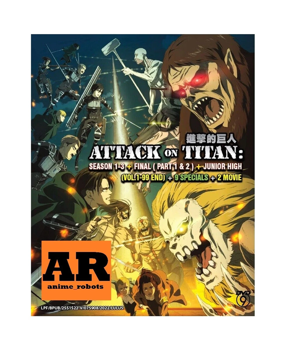 Attack on titan season 1 best sale eng