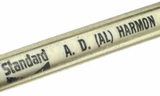 Vintage Mountain Home Idaho Al Harmon Standard Oil Gas Gasoline Advertising Pen
