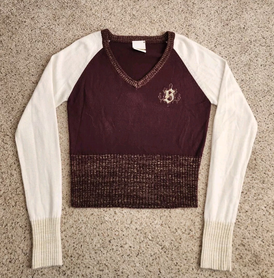 South Pole Y2k Knit Cropped Long Sleeve Size Medium