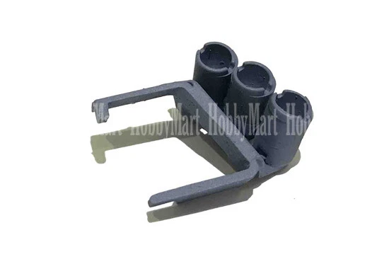 German Tiger I RC Battle Tank Heng Long 1/16 Plastic Smoke Launcher Part 1 Pair - Image 3 of 4