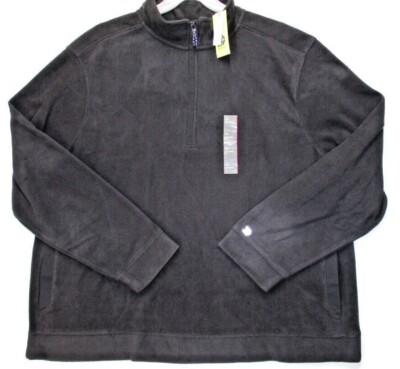 Men's XXL Microfleece Pullover Sweatshirt - All in Motion  Black