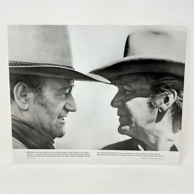 1969 John Wayne's Chisum Movie Movie Press Photo 8X10 (c)