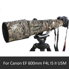 Waterproof Protect Cover Case Camo Lens Wrap for Canon EF 600mm F4L IS II USM