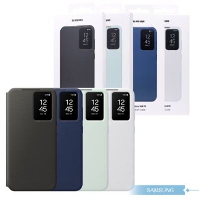 Original Samsung Official Smart View Wallet Case for Galaxy S24 FE【EF-ZS721】