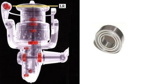 Okuma Line Roller Bearings - Chrome, Stainless & Ceramic - CEYMAR - 第 1/5 張圖片