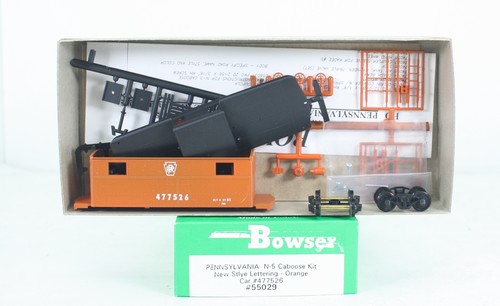 HO Bowser #55029 Pennsylvania Railroad N-5 Caboose Nuevo Estilo Naranja #477526 | Zustand: New