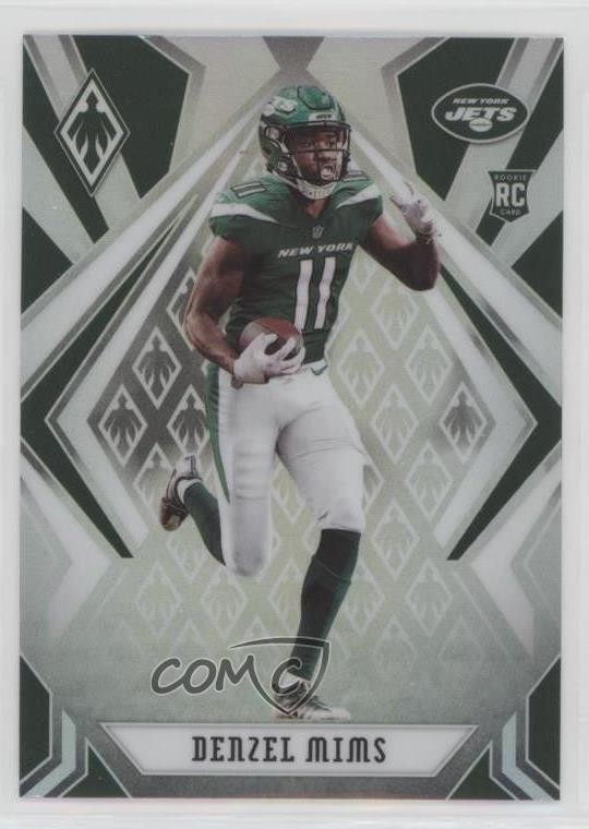 2020 Panini Phoenix Rookies Silver Denzel Mims #123 Rookie RC 1if9