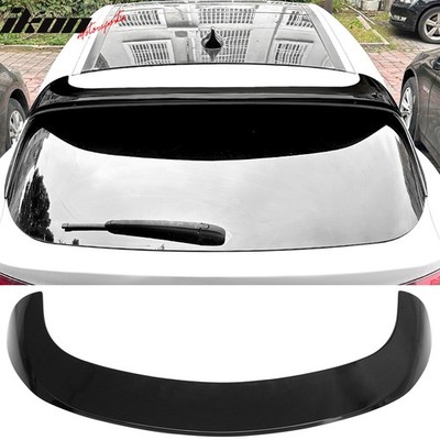 Fits 17-26 Alfa Romeo Stelvio Gloss Black IKON Style Rear Roof Spoiler Wing ABS