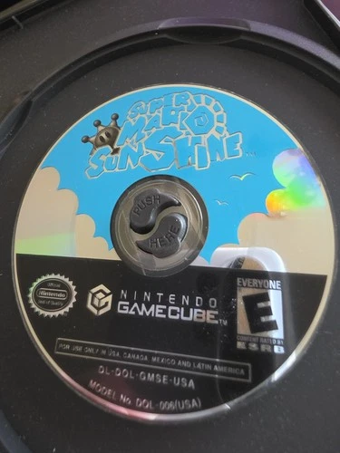 Super Mario Sunshine (Nintendo GameCube, 2002) DISC ONLY - TESTED!